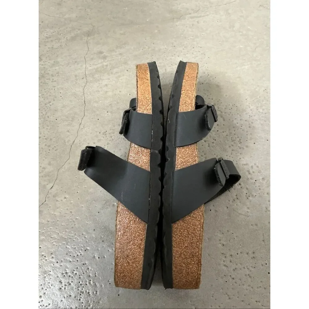 Birkenstock Mayari Criss Cross Sandals | Black in 38